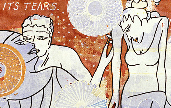 Postmodern Women by contemporary artist Francis Berry, postmodern painter