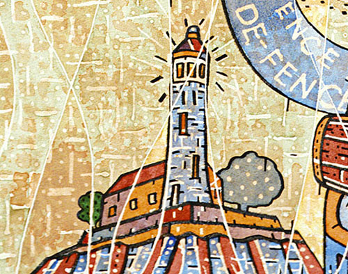 Postmodern Era by contemporary artist Francis Berry, postmodern painter Postmodern Era by contemporary artist Francis Berry, postmodern painter